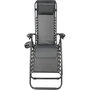 Voir la diapositive 4 : Habitat et Jardin Lot de 2 Fauteuils de jardin inclinable zéro gravité  Sintra  - Noir