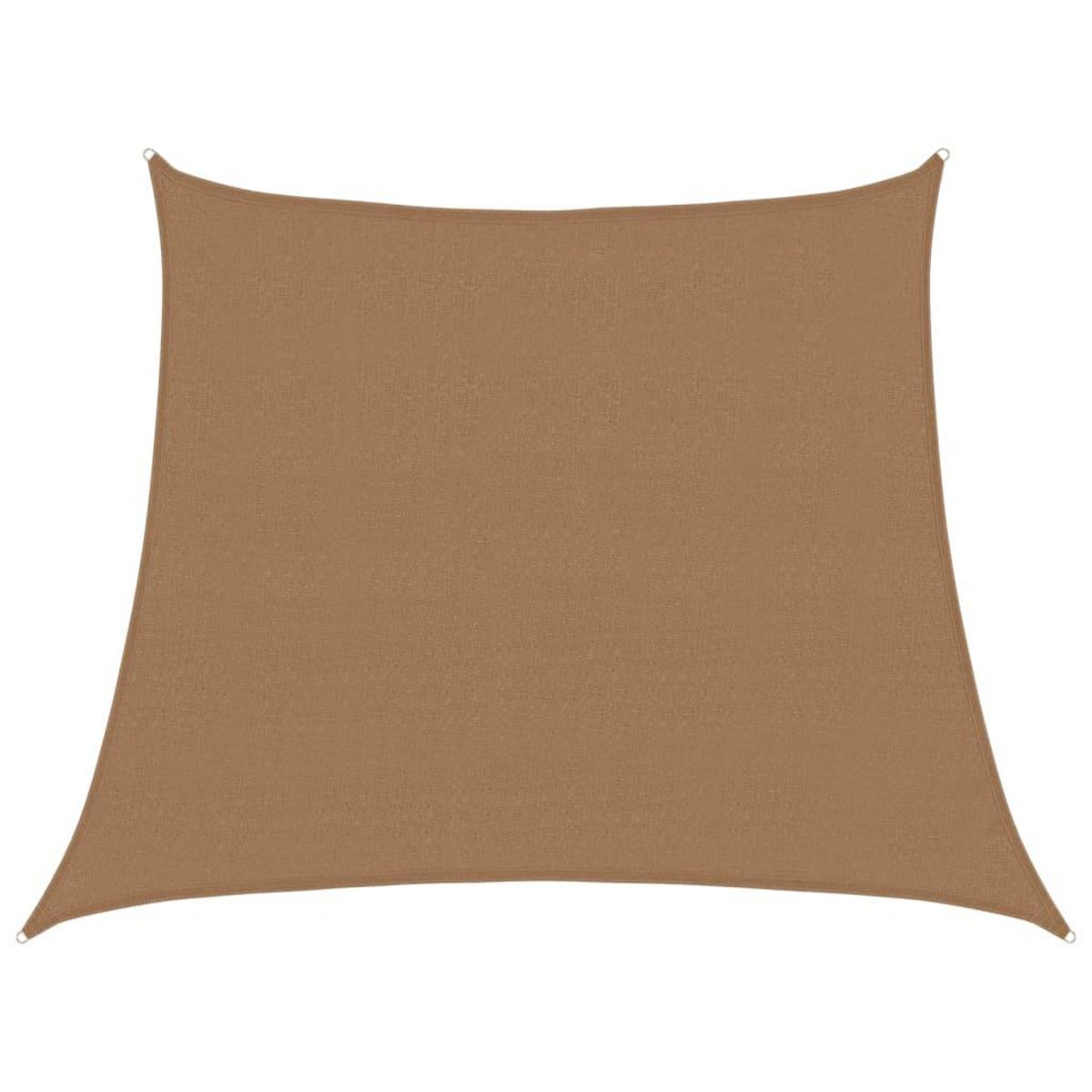 VIDAXL Voile d'ombrage 160 g/m^2 Taupe 3/4x3 m PEHD