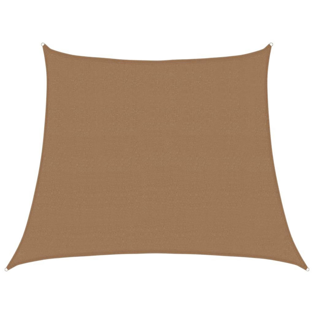 VIDAXL Voile d'ombrage 160 g/m^2 Taupe 3/4x3 m PEHD