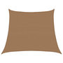Voir la diapositive 2 : VIDAXL Voile d'ombrage 160 g/m^2 Taupe 3/4x3 m PEHD