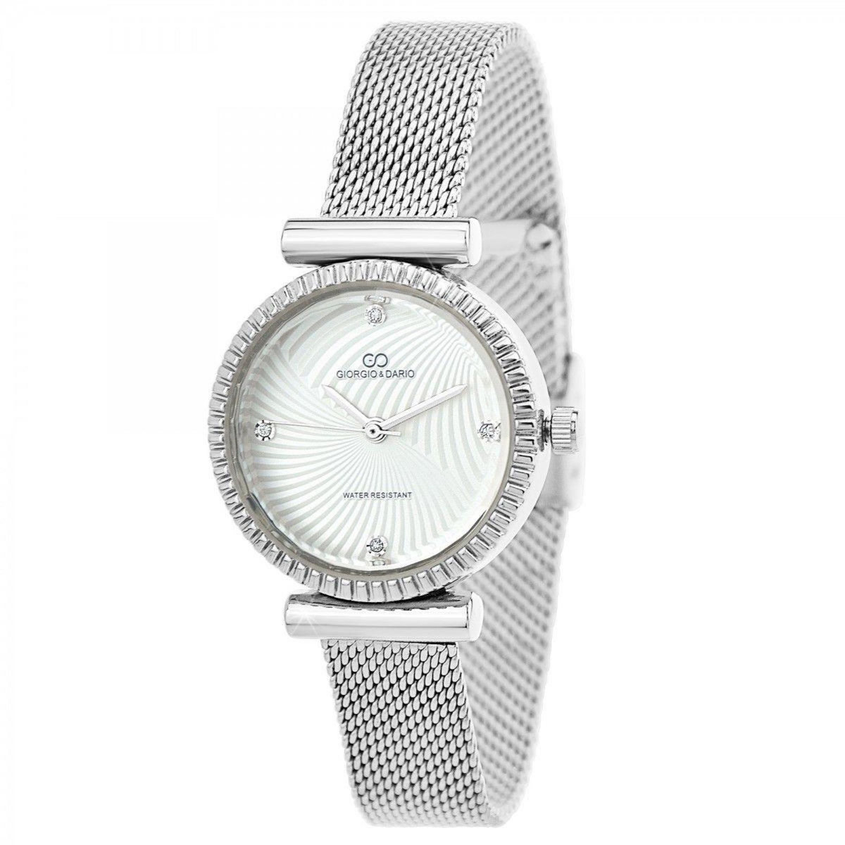 SC CRYSTAL Montre Chelsea élégante ornée de Cristaux scintillants par SC Crystal