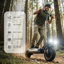 Voir la diapositive 2 : URBANGLIDE Trottinette Électrique Adulte UrbanGlide  ECROSS GO –  Moteur 1200W -  Autonomie Jusqu'a 50 km - Pneu Tubeless 10  - Batterie 54V/10Ah - Poids 22Kg