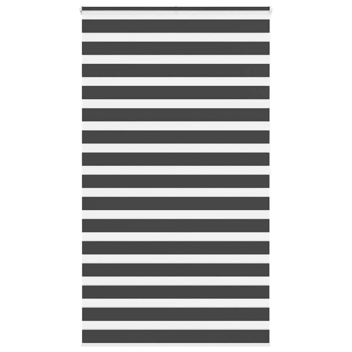 VIDAXL Store zebre noir 130x200 cm largeur du tissu 125,9 cm polyester