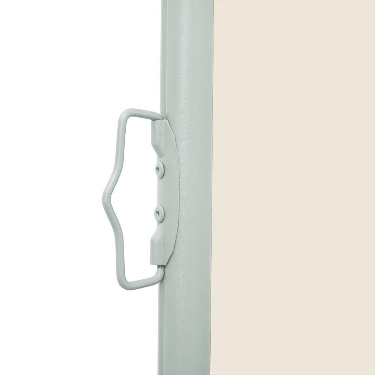 VIDAXL Auvent lateral retractable de patio 140x500 cm Creme