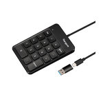 Targus Targus AKP13GL clavier numérique Universel USB Noir
