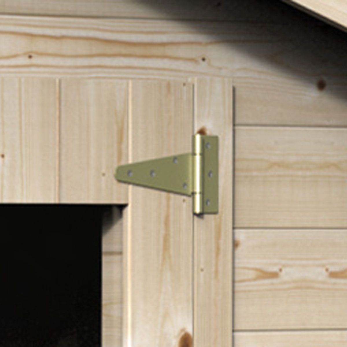 DECOR ET JARDIN Abri de jardin bois - 5,03m² - KEMI