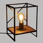 ATMOSPHERA Lampe à Poser Design  Sideo  26cm Noir