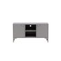 Voir la diapositive 2 : Paris Prix Meuble TV 2 Portes  Piring  120cm Gris Clair