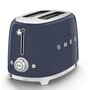 Voir la diapositive 3 : SMEG Grille-pains 2 fentes 950w  navy blue - TSF01NBEU