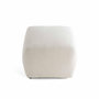 Voir la diapositive 1 : LISA DESIGN Sorrente - pouf - en tissu texturé