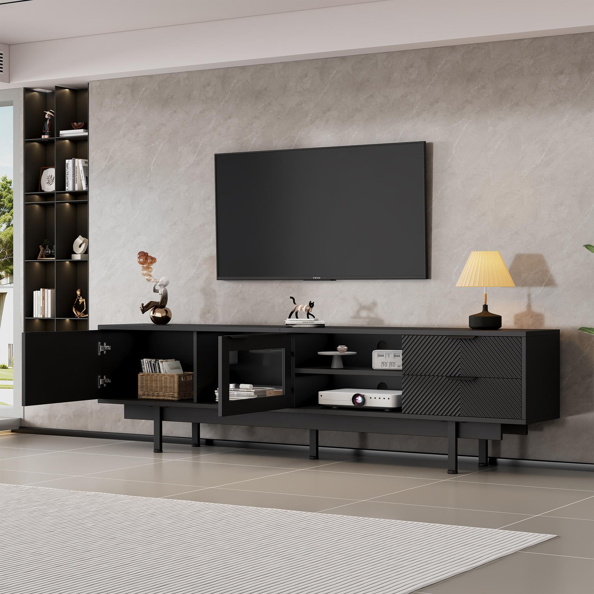 Voir la diapositive 4 : MERAX Meuble tv