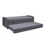 Voir la diapositive 4 : Lit gigogne 2 couchages 90x200 cm + 3 tiroirs ULLI