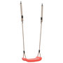 Voir la diapositive 6 : VIDAXL Balançoire d extérieur d enfants simple et corde réglable rouge