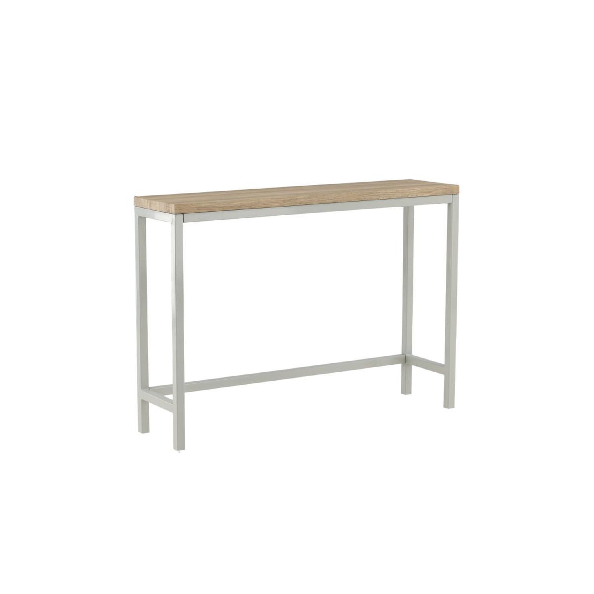Voir la diapositive 4 : Paris Prix Console design  rise  110cm naturel & gris
