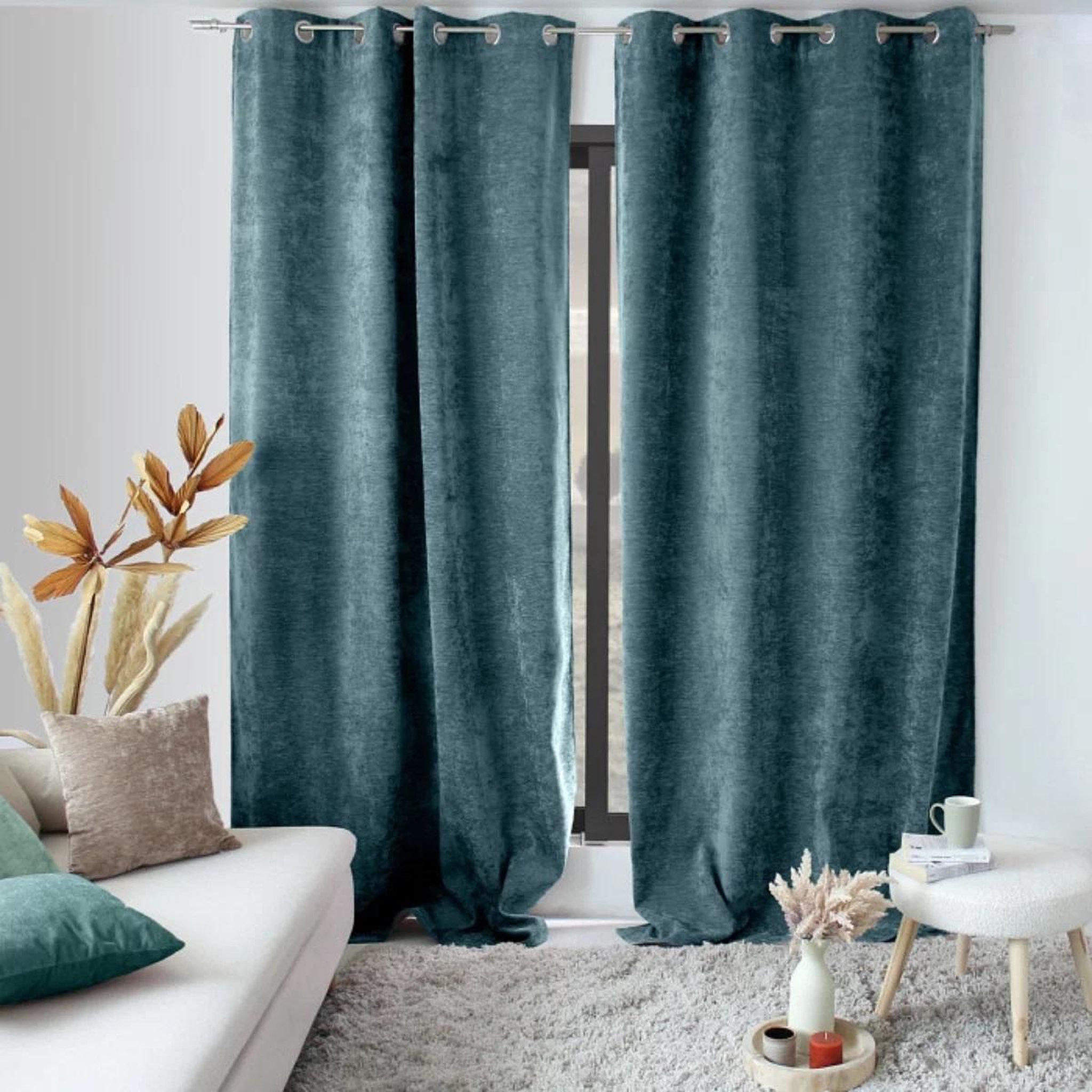 Voir la diapositive 3 : Eden Coussin velours velvet design et moderne