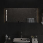 VIDAXL Miroir de salle de bain a LED 40x90 cm