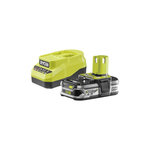 Ryobi Pack batterie RYOBI 18V One+ 2.5Ah LithiumPlus - 1 chargeur rapide 2.0Ah RC18120A-125