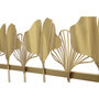 Voir la diapositive 3 : Paris Prix Patère Murale Design 7 Crochets  Leaves  66cm Or