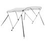 Voir la diapositive 3 : VIDAXL Toit bimini a 3 arceaux parois laterales 183x(154-167)x137 cm