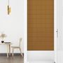 Voir la diapositive 4 : VIDAXL Panneaux muraux 12 pcs Marron 90x15 cm Velours 1,62 m^2