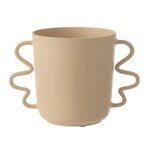 Paris Prix Vase Déco en Aluminium  Julien  34cm Beige