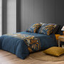Voir la diapositive 3 : ATELIER DU COTON Parure housse de couette 100%coton 57fils salva