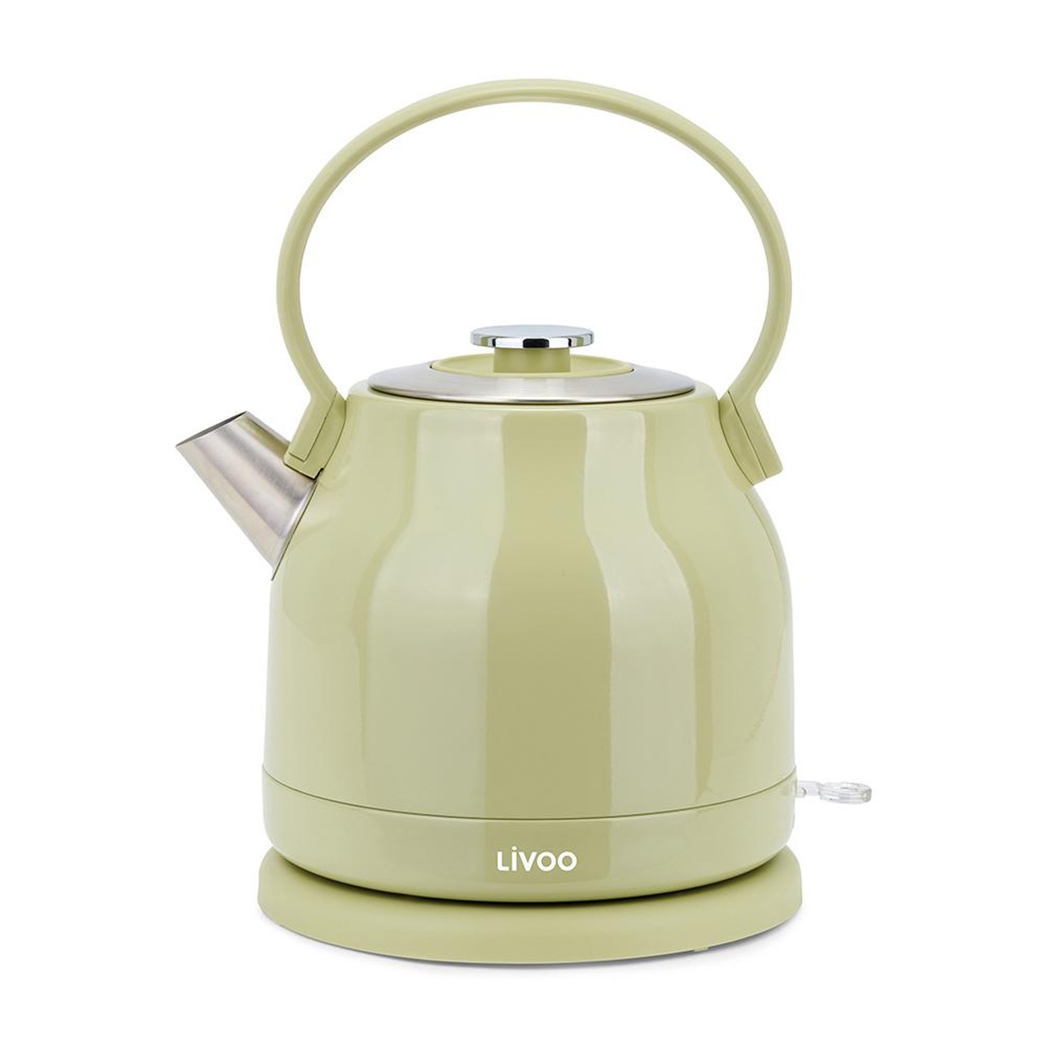 LIVOO Bouilloire électrique 1.5l 2200w vert/gris - dod202m