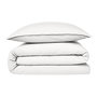 Voir la diapositive 2 : FUTURE HOME Housse de couette en coton 57 fils unie