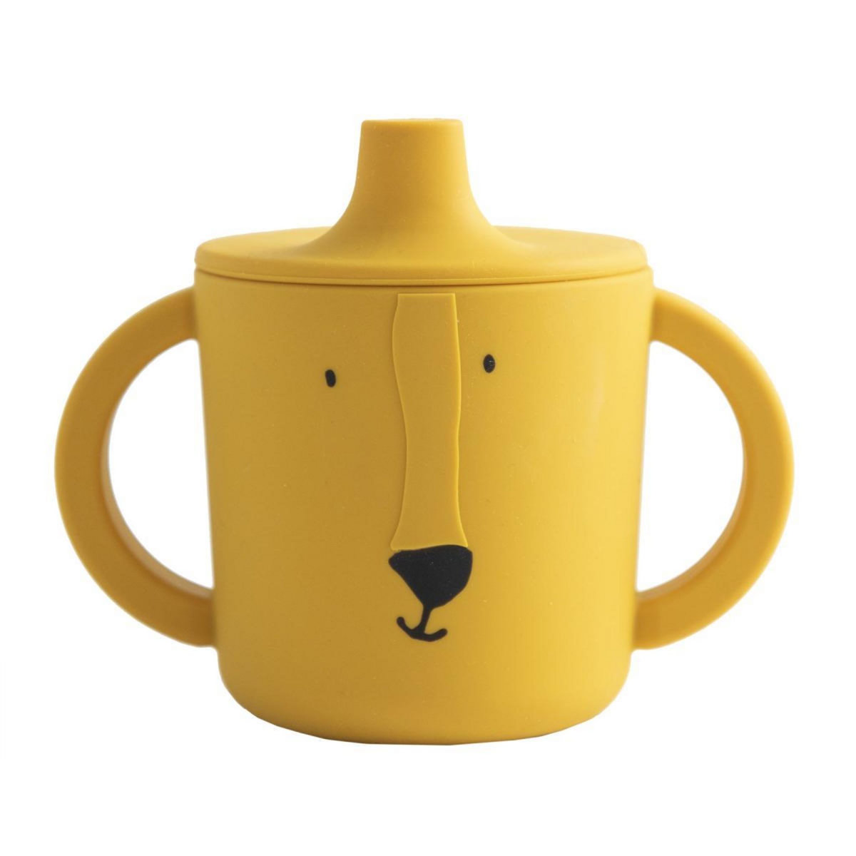 Trixie Tasse d aprentissage en silicone - Monsieur Lion