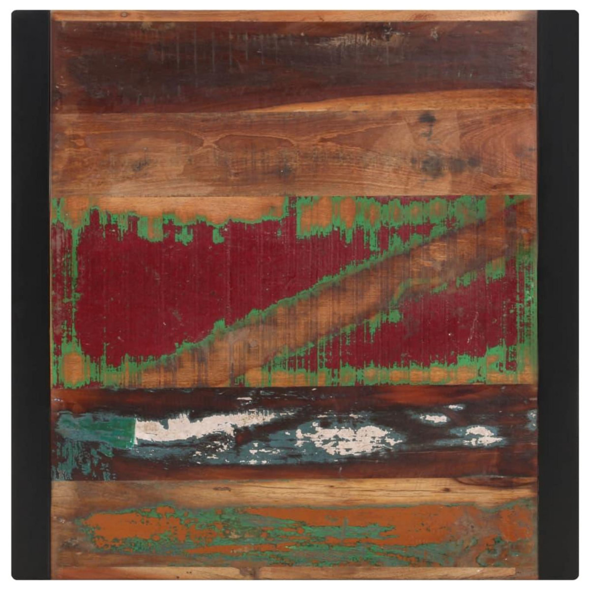 VIDAXL Table a manger 70x70x75 cm Bois de recuperation massif