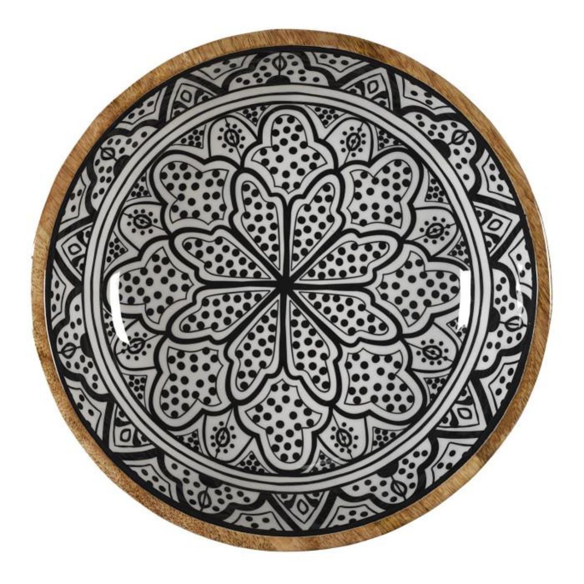 Paris Prix Saladier en Bois  Dune  28cm Noir