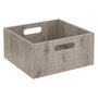 Voir la diapositive 3 : TOILINUX Lot de 2 Boîtes de rangement carrée en MDF