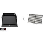Weber Plancha pour barbecue Genesis 3 bruleurs + 1/2 grille