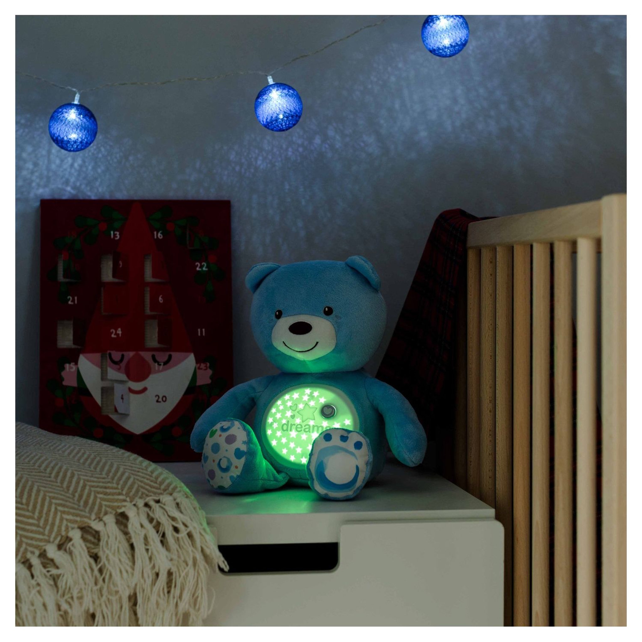 Voir la diapositive 3 : CHICCO Ourson projecteur baby bear neutre interactif