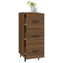 Voir la diapositive 4 : VIDAXL Buffet Chene marron 34,5x34x90 cm Bois d'ingenierie