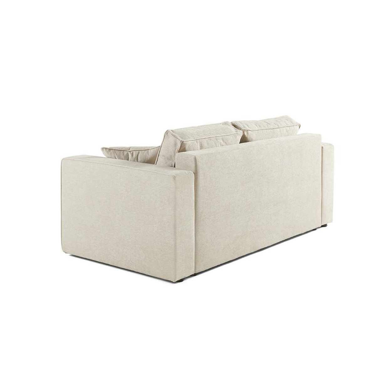 BEST MOBILIER Topaze - canapé droit 2 places - en tissu