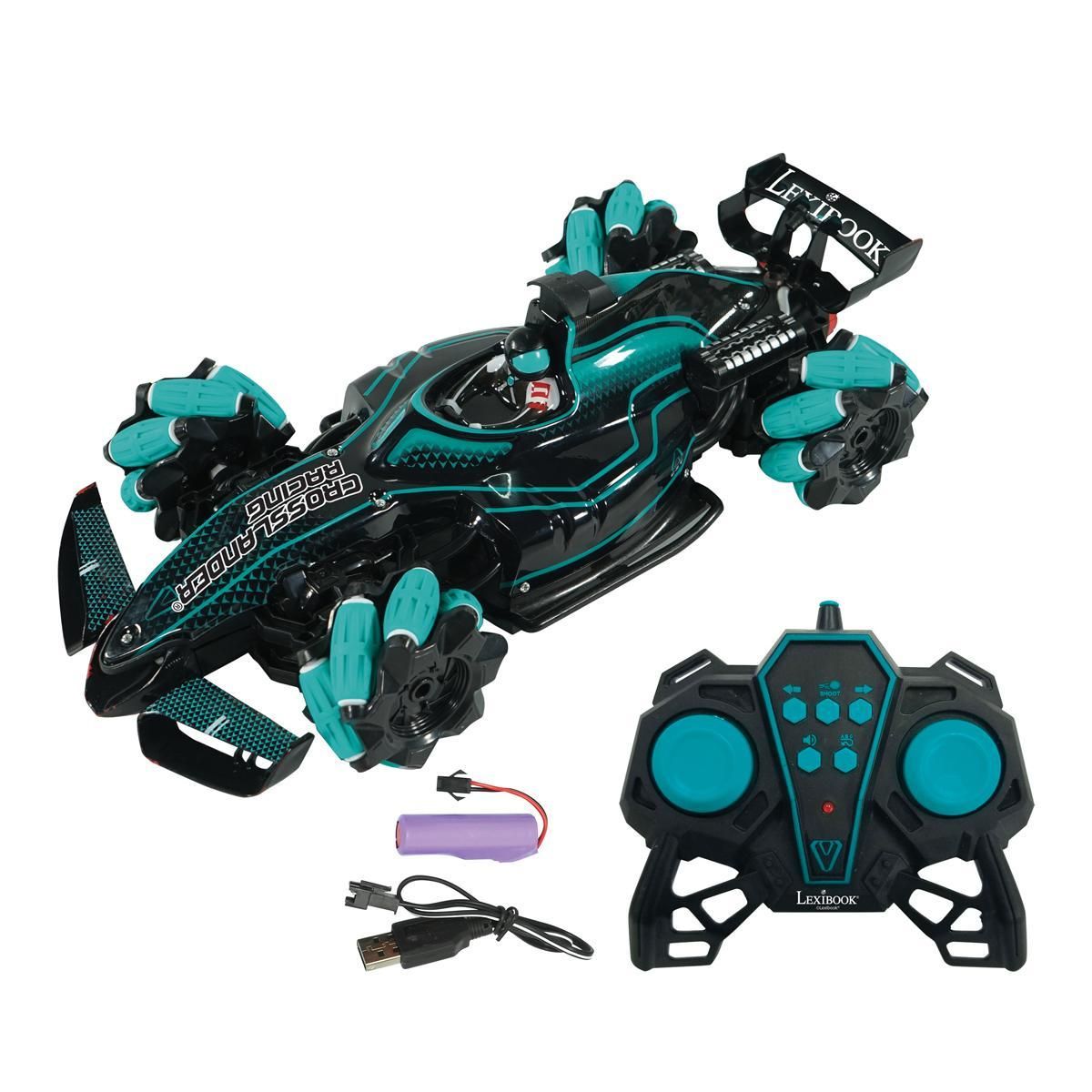 Lexibook CRCROSSLANDER Racing, voiture télécommandée haute vitesse