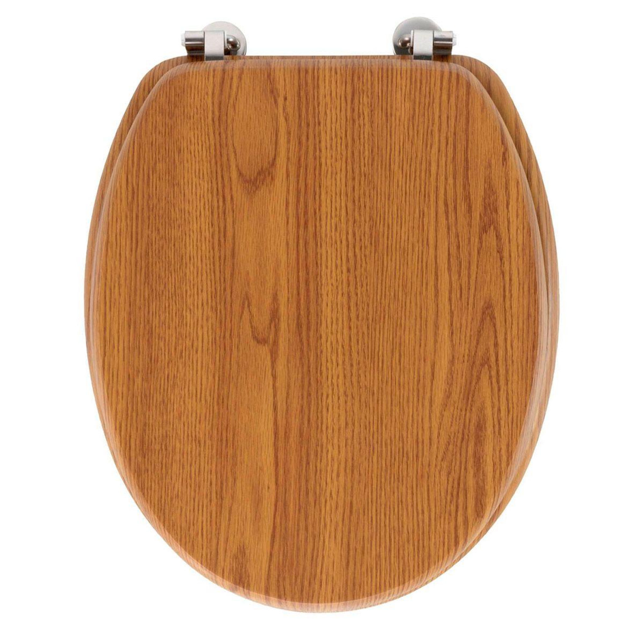 Douceur d'Intérieur Abattant wc effet bois  strata  46cm naturel