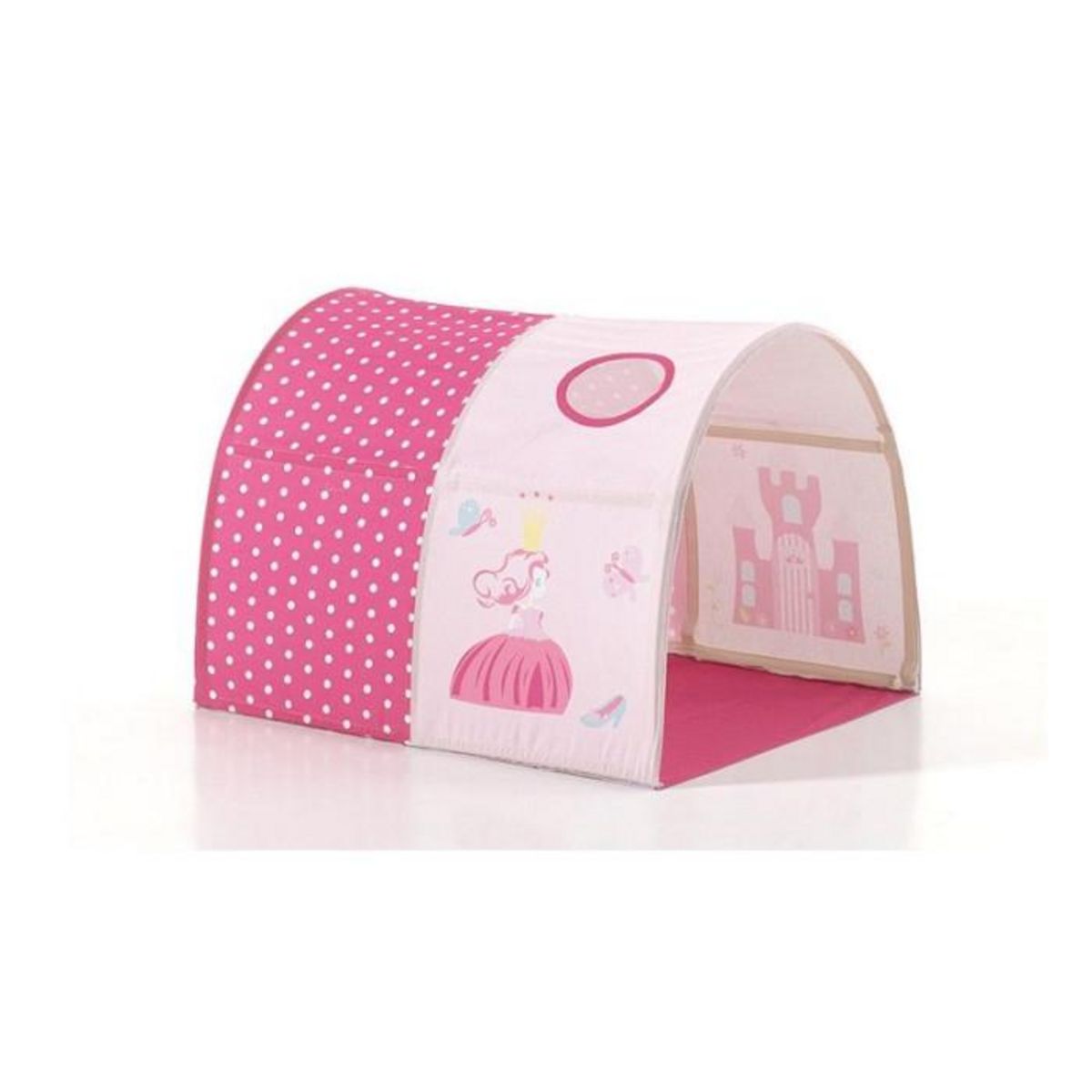 Paris Prix Pack - Lit Enfant, Tente & Tunnel  Pino Princesse  Blanc