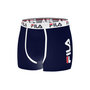 Voir la diapositive 4 : FILA Lot de 4 Boxers Coton homme FU5040 Uni