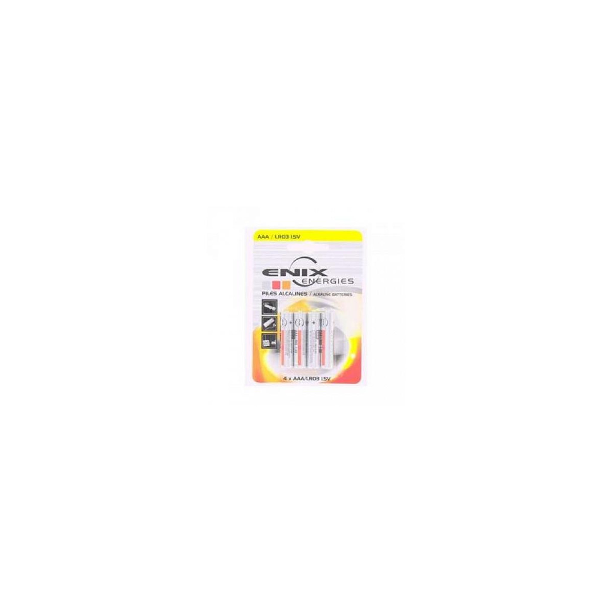 Enix Energie Blister 4 piles Alcaline LR03 NX AAA