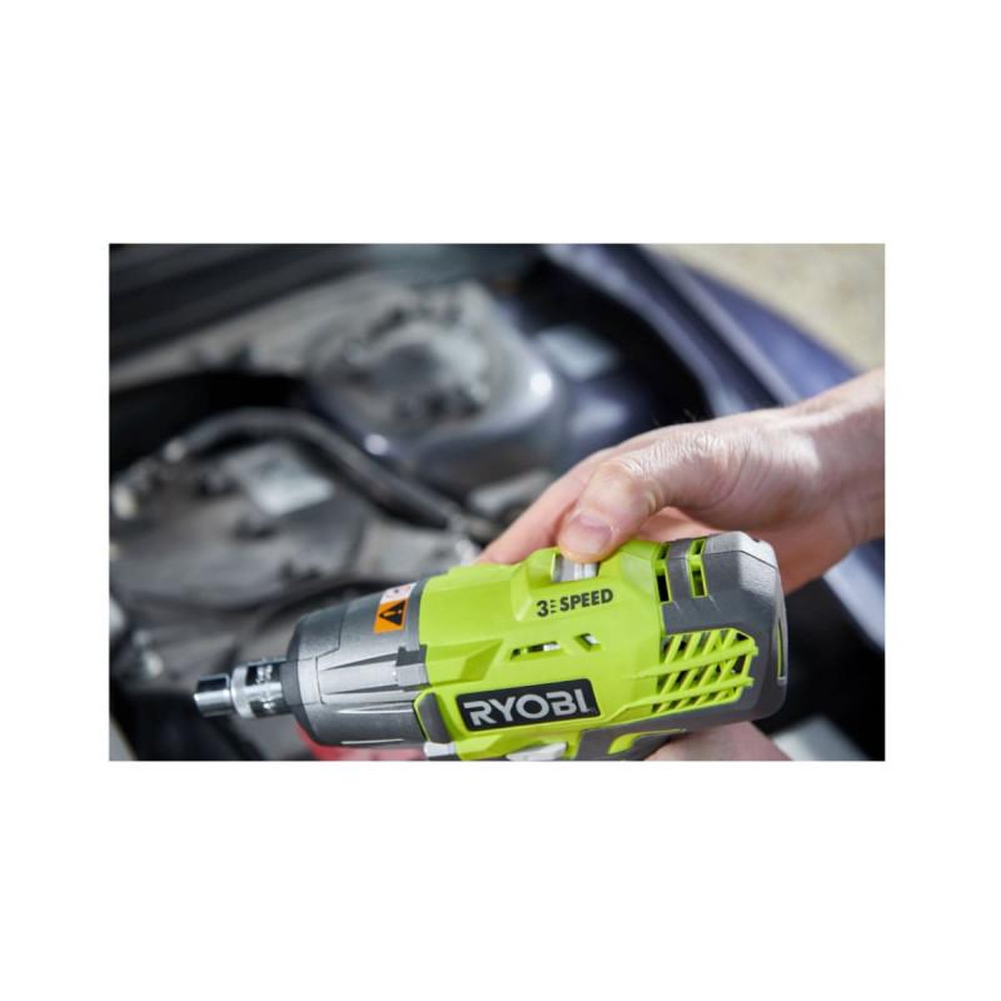 Voir la diapositive 2 : Ryobi Boulonneuse à chocs RYOBI - R18IW3-0 - 18V One+ - sans batterie ni chargeur