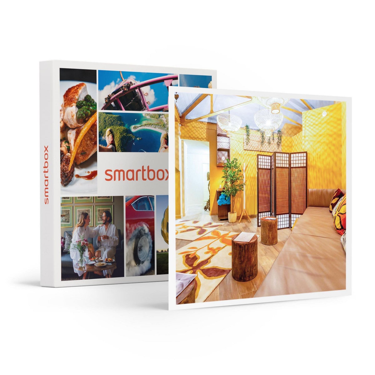 Smartbox Massage balinais du corps à l'huile de frangipanier de 50 min chez Mamabali Spa Paris - Coffret Cadeau Bien-être