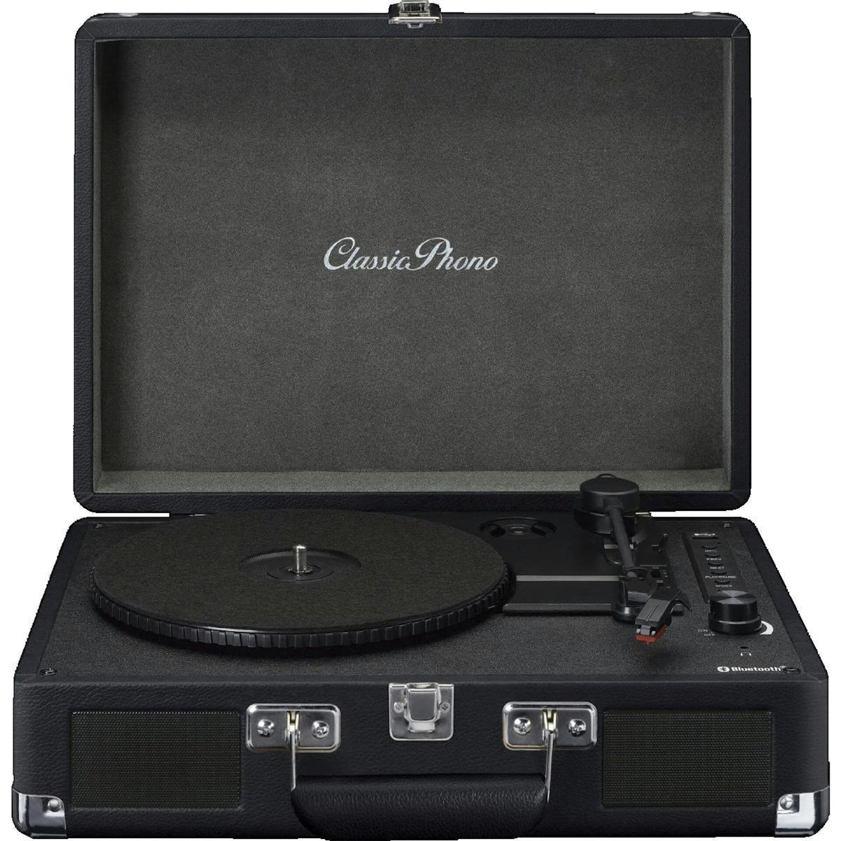 Lenco Platine vinyle Lenco TT-115 Bluetooth avec haut-parleurs intégrés