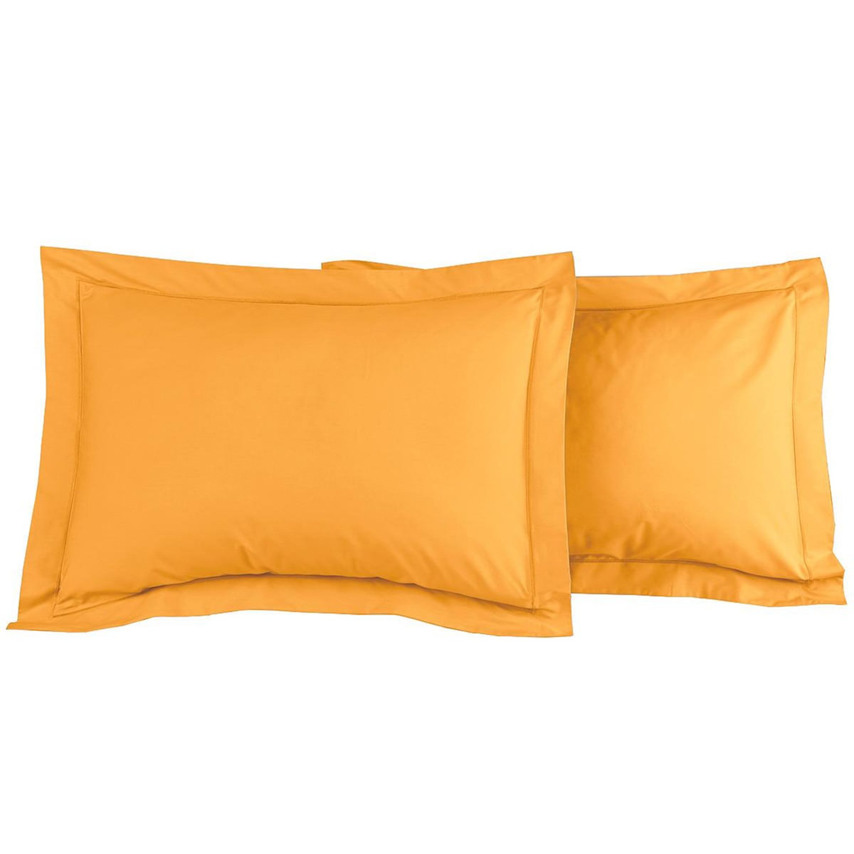 Sensei Maison Lot de 2 taies d'oreiller en percale de coton SOFT PERCALE