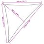 Voir la diapositive 6 : VIDAXL Voile d'ombrage 160 g/m^2 Blanc 3x4x5 m PEHD