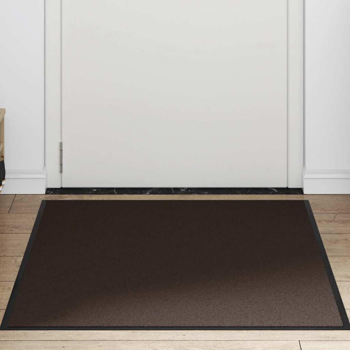 VIDAXL Paillasson Marron 80x120 cm