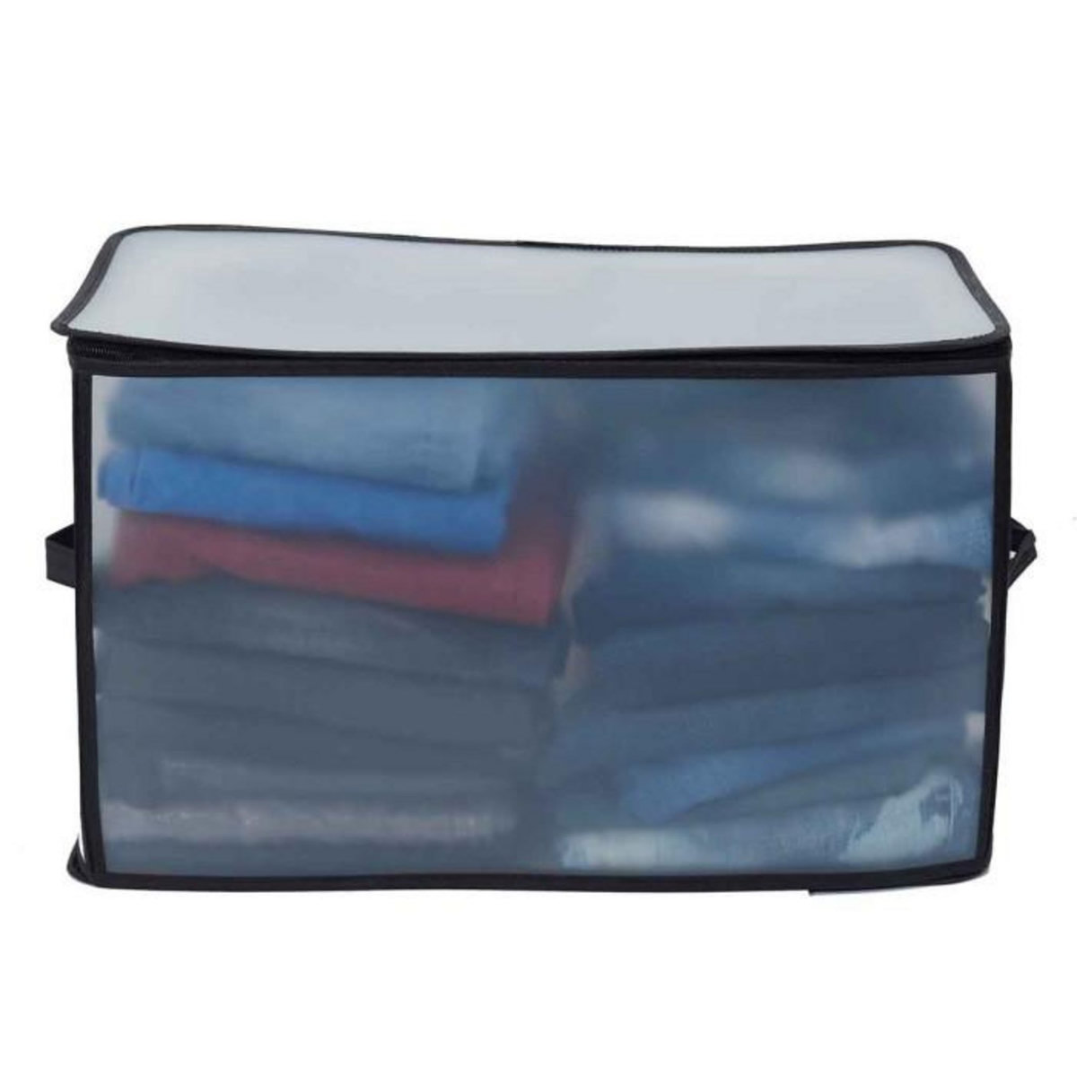 Paris Prix Housse de Rangement  Vêtements II  52cm Transparent