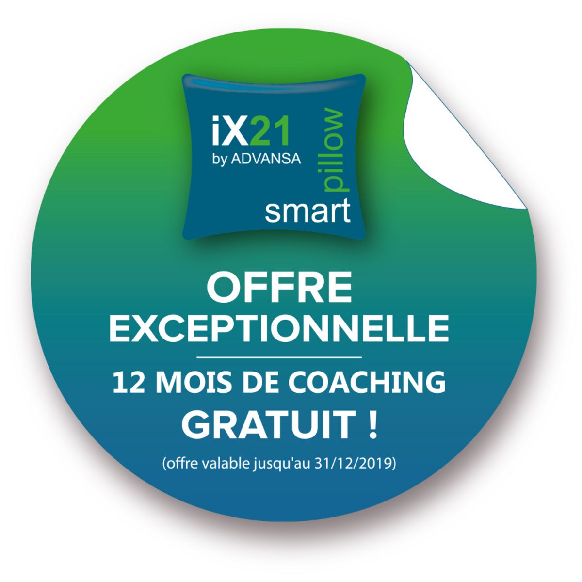DODO Oreiller connecté IX21 - Le Coach de votre sommeil