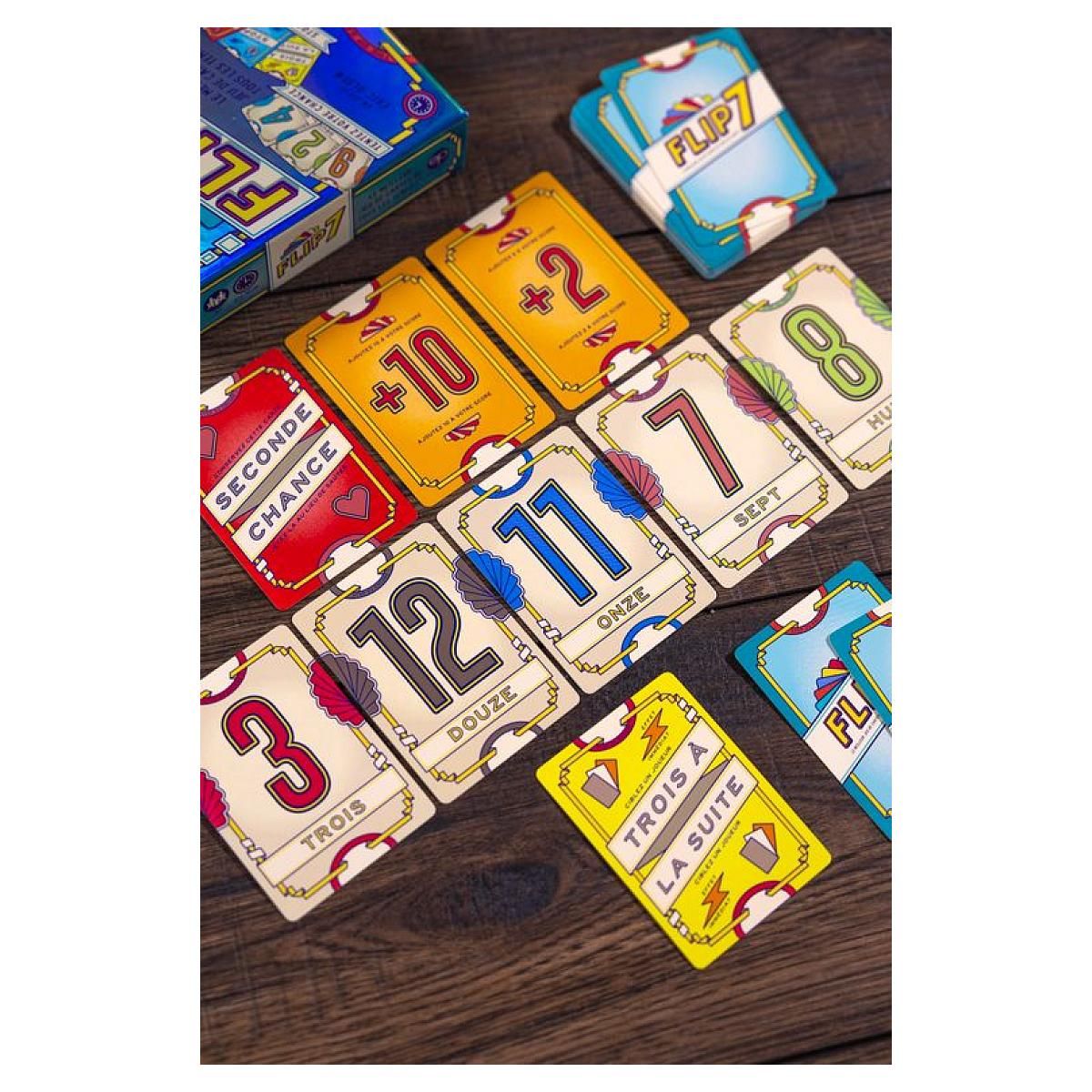 Blackrock Editions FLIP 7 Le jeu de cartes rapide et addictif